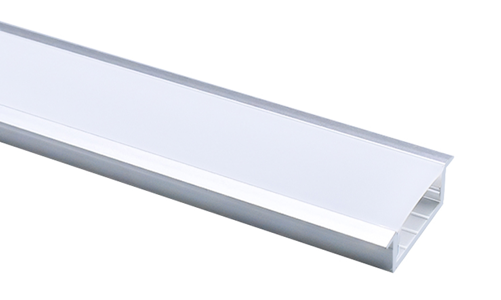 recessed aluminium led profile